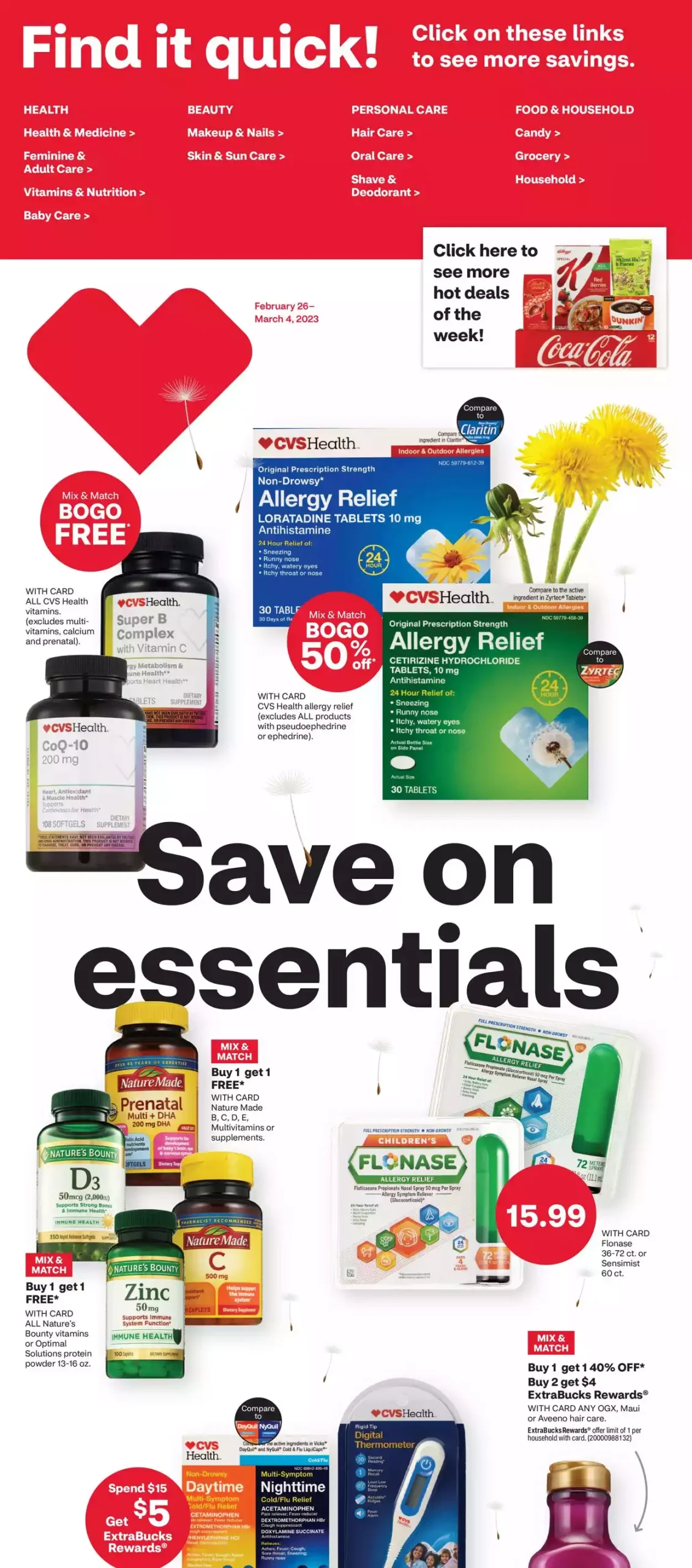CVS Weekly Ad Preview for March 26 - April 1, 2023
