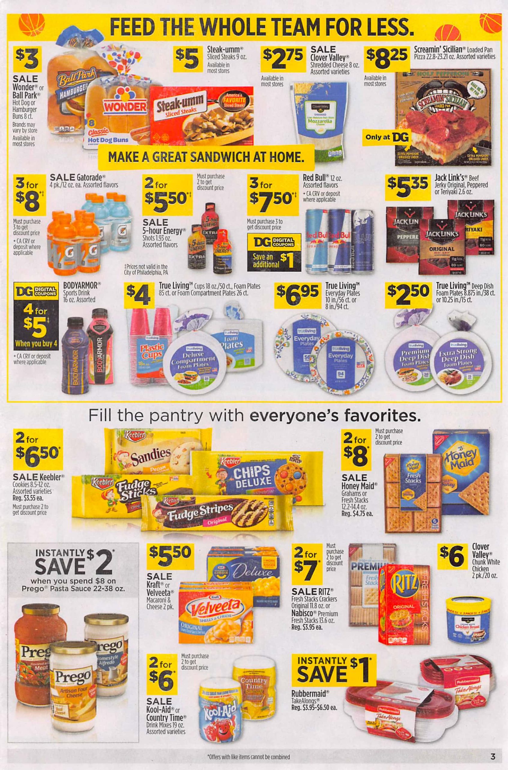 Dollar General ad for this week Preview valid for March 26 - April 1, 2023