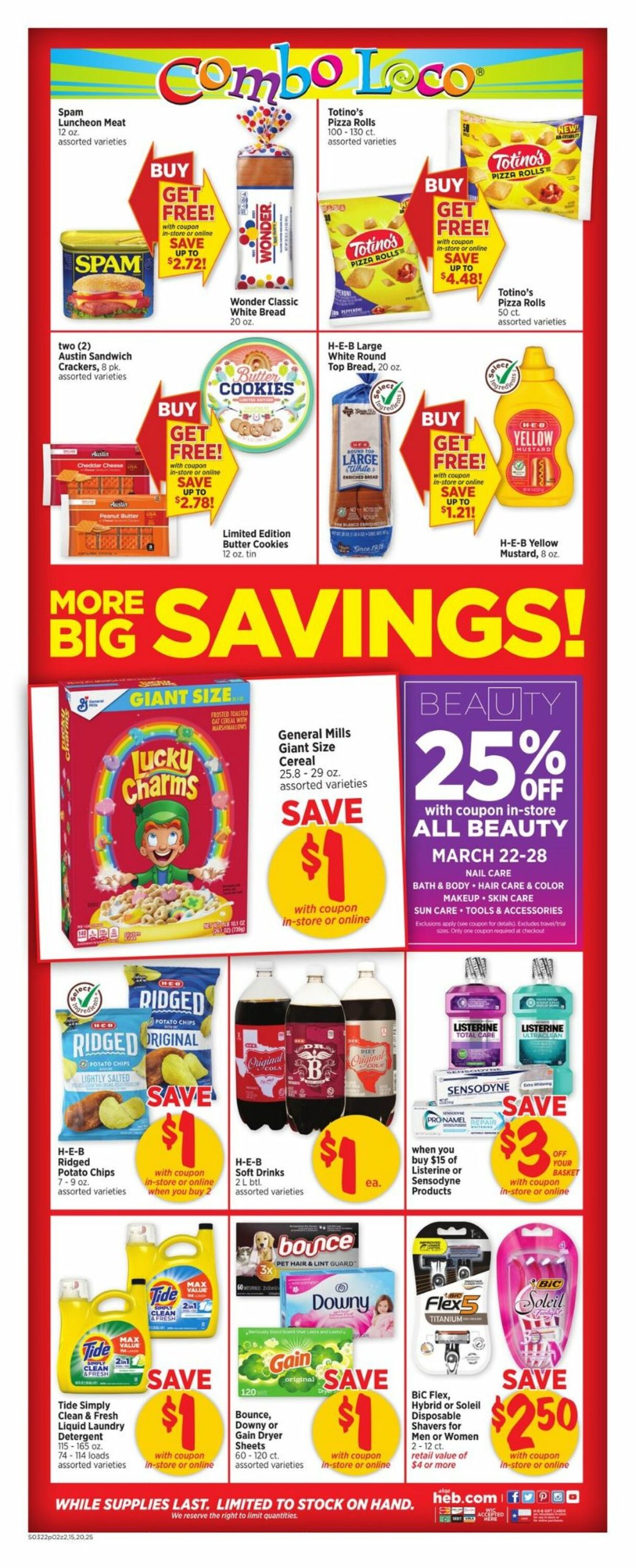 HEB Weekly Ad Preview for March 22 - 28, 2023