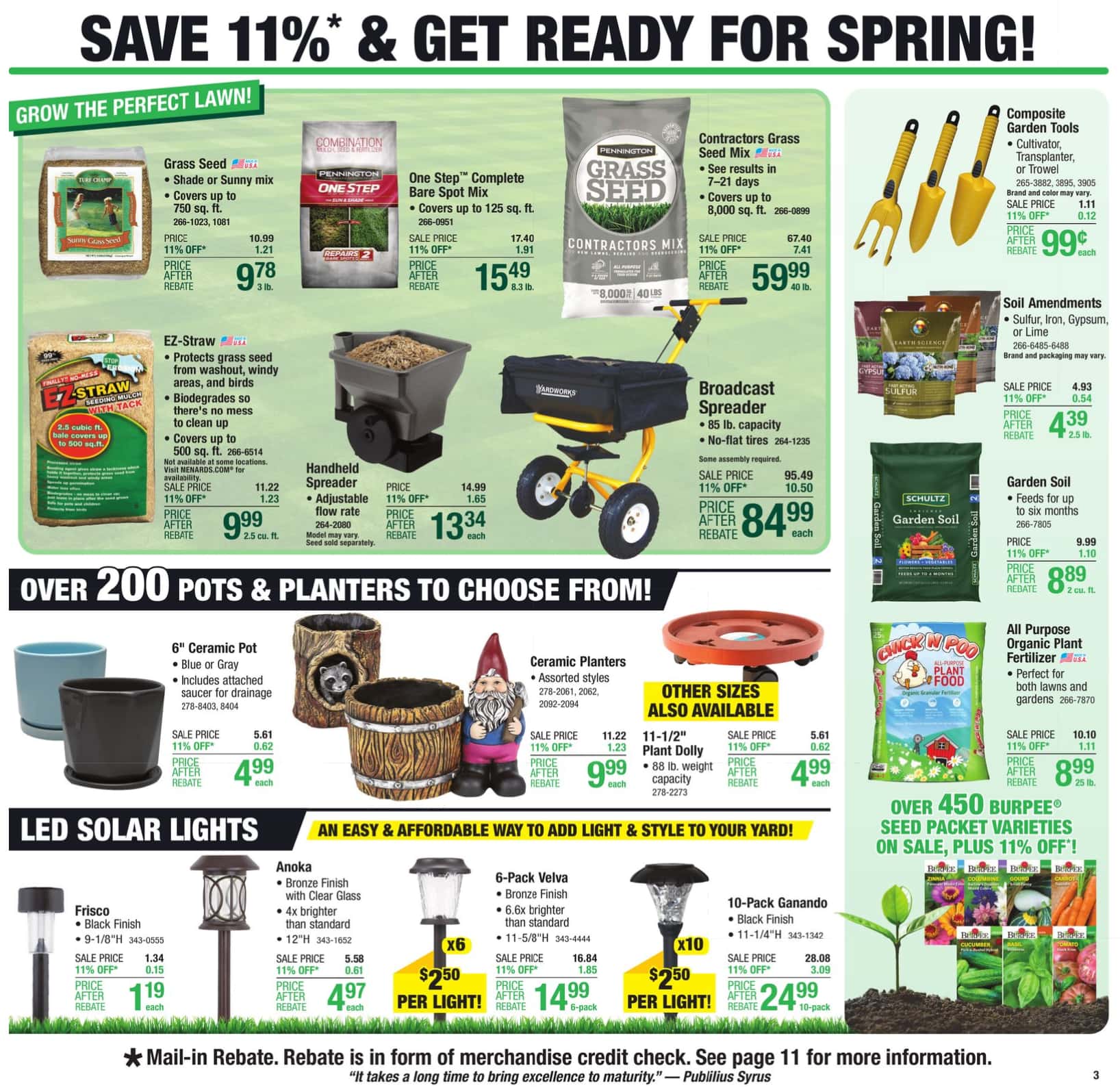 Menards Weekly Ad Preview for March 16 - 26, 2023
