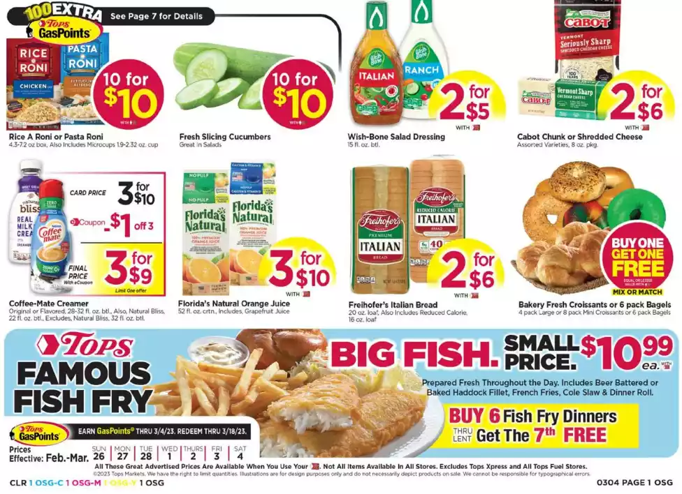 Tops Markets Weekly Ad 1
