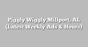 Piggly Wiggly Millport, AL (Latest Weekly Ads & Hours)