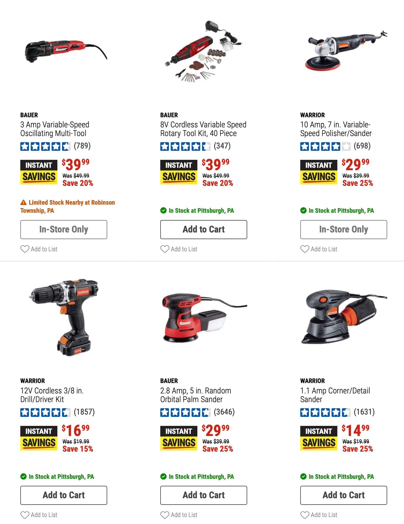 Harbor Freight Weekly Ad August 22 - September 21, 2023