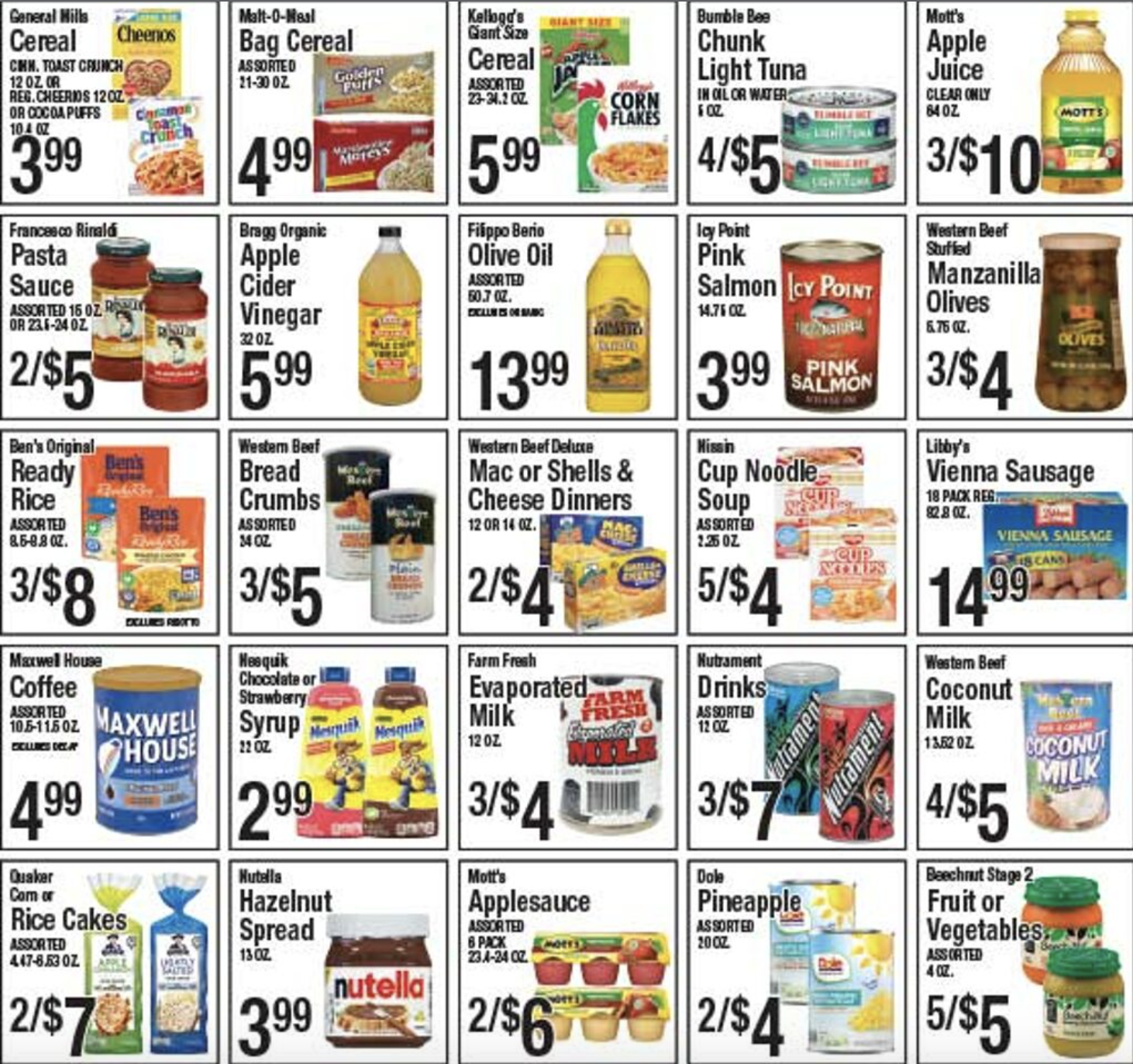western beef weekly circular ad for this week March 6 - 12, 2024