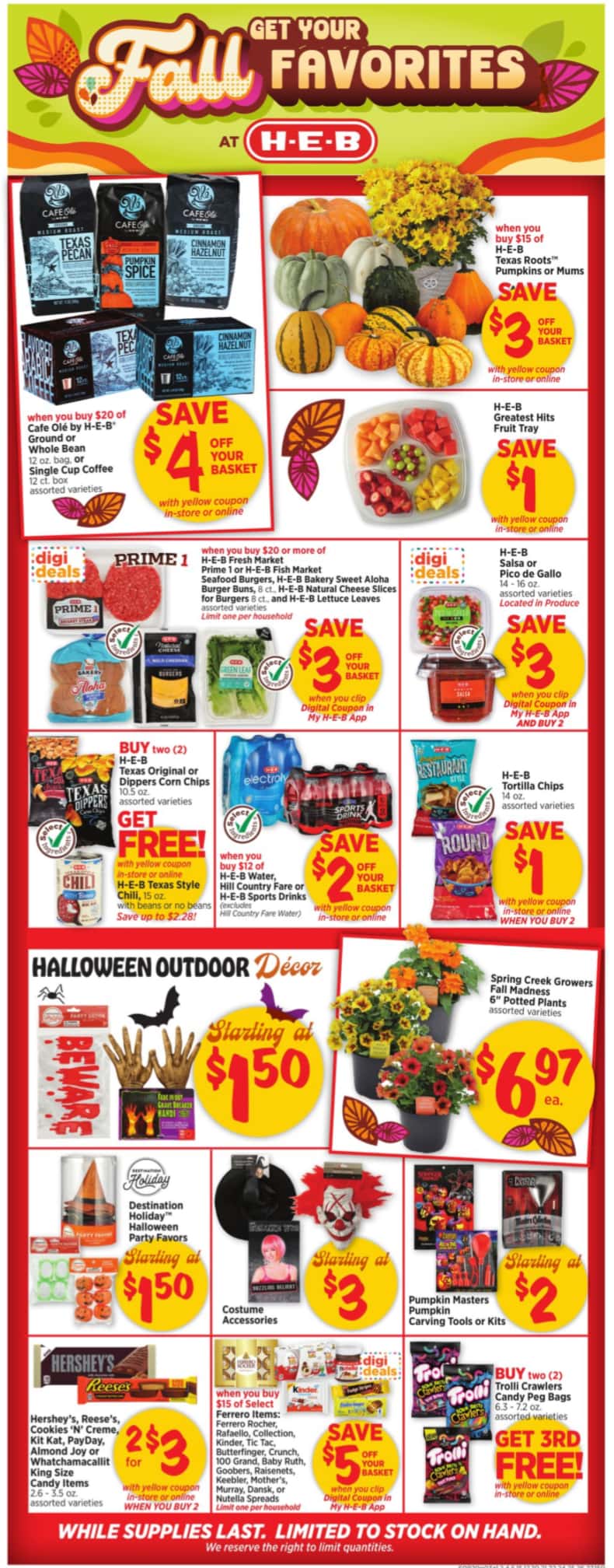 HEB Weekly Ad Preview for October 4 - 10, 2023
