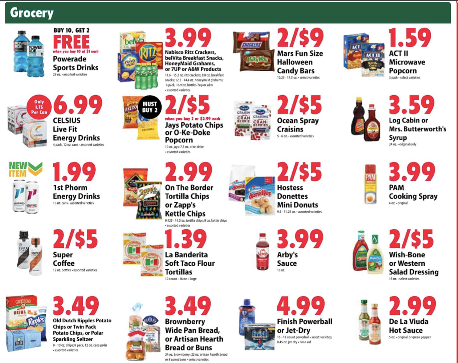 festival foods ad this week October 4 - 10, 2023