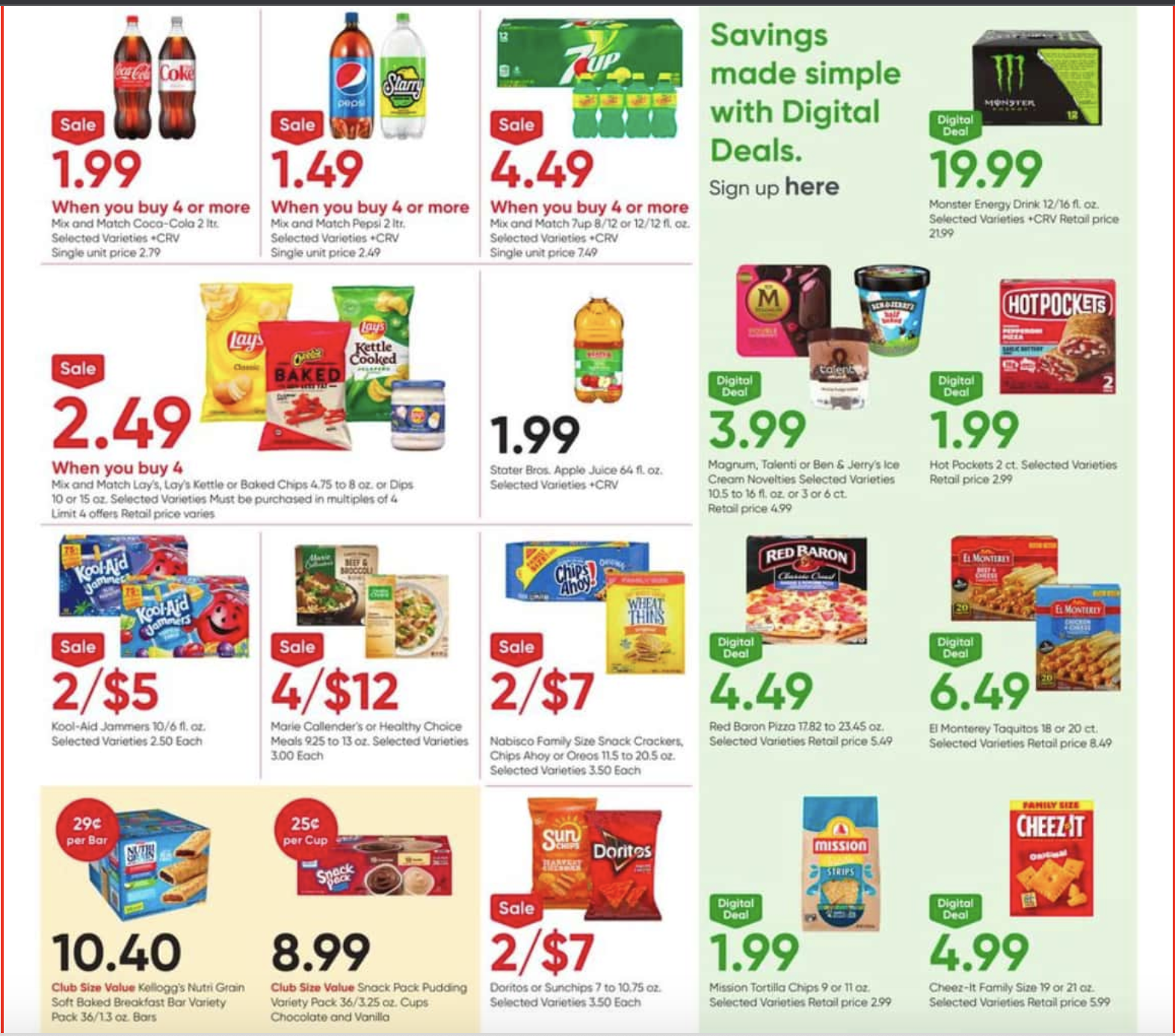 Stater Bros Weekly Ad Preview for October 4 - 10, 2023