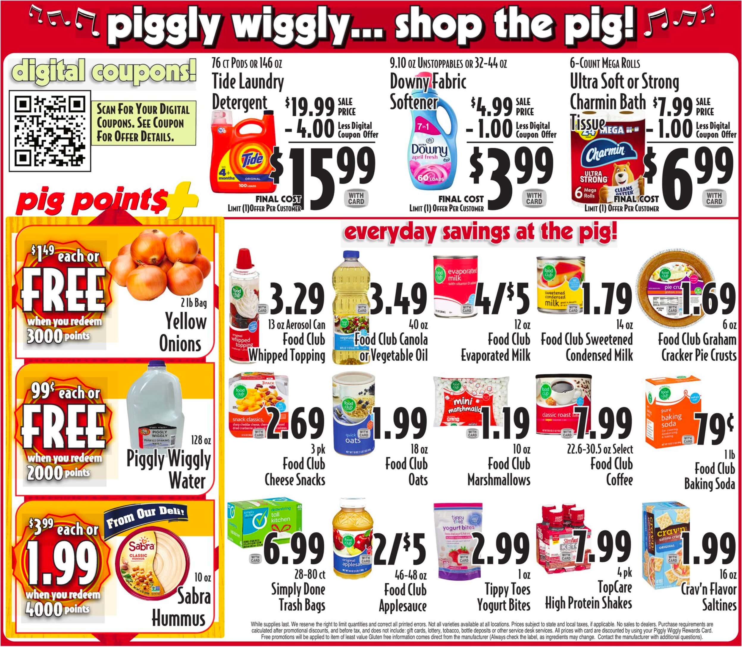 Piggly Wiggly Weekly Ad December 6 - 12, 2023