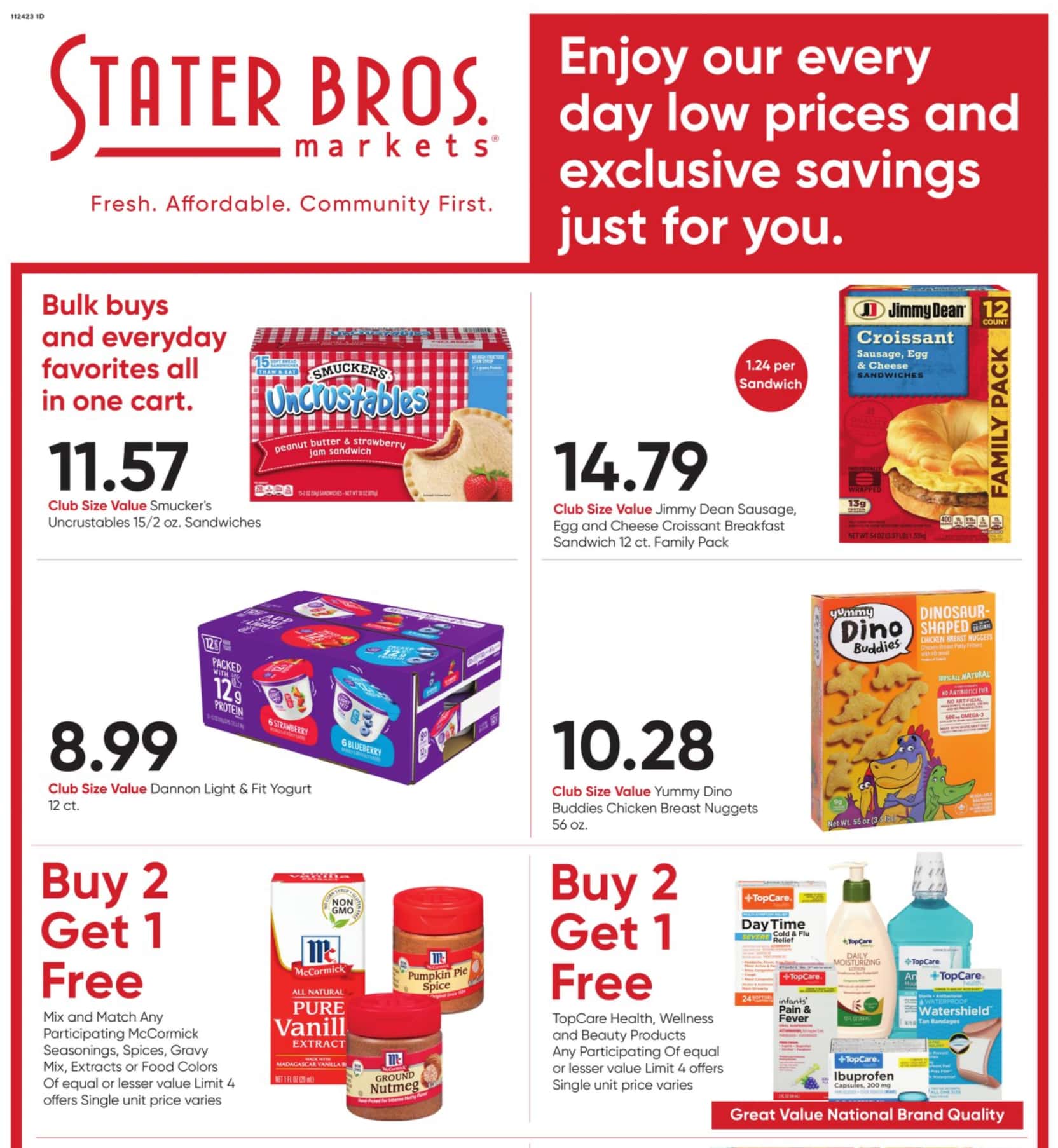Stater Bros Weekly Ad Preview for December 6 - 12, 2023