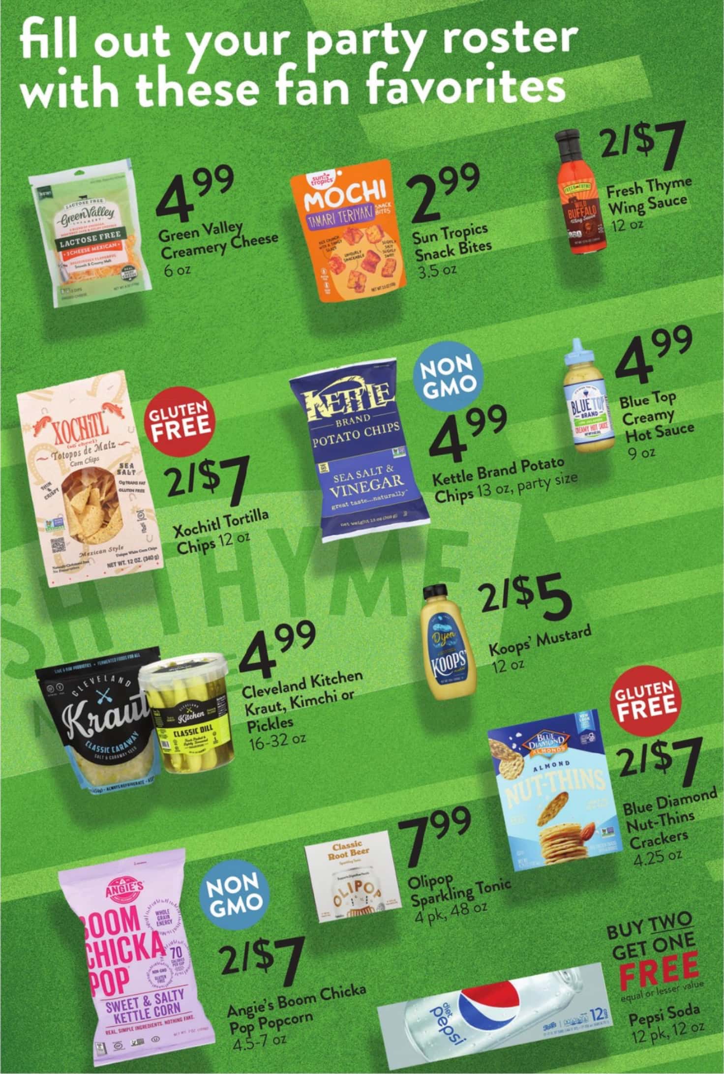 fresh thyme ad this week May 8 - 15, 2024