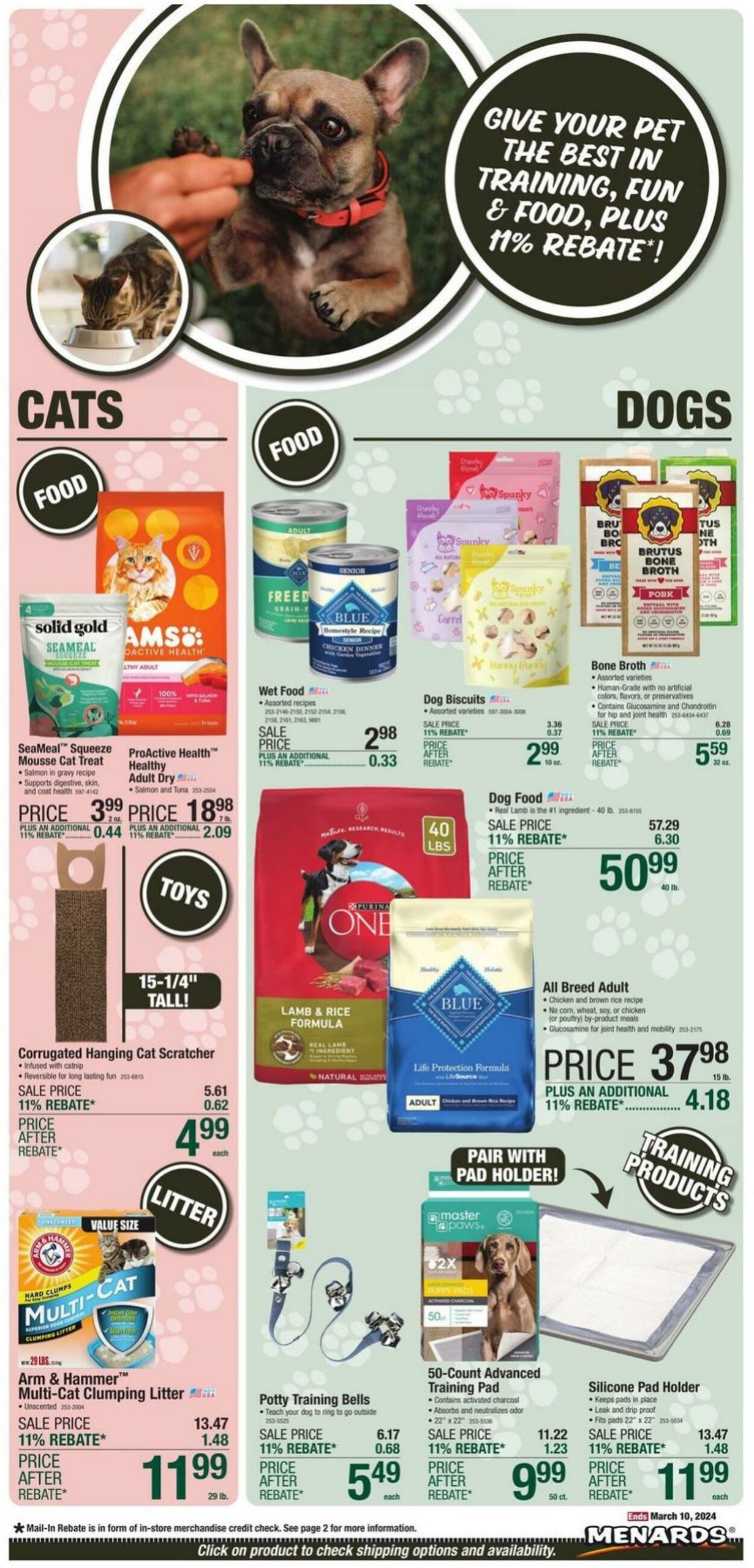 Menards Weekly Ad Preview for February 29 - March 10, 2024