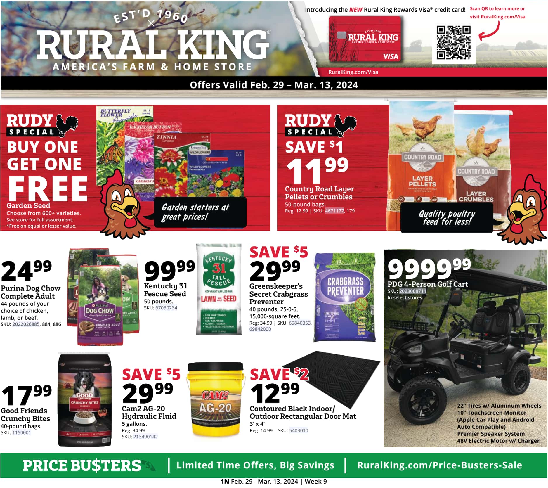 Rural King ad for this week Preview for March 28 - April 10, 2024