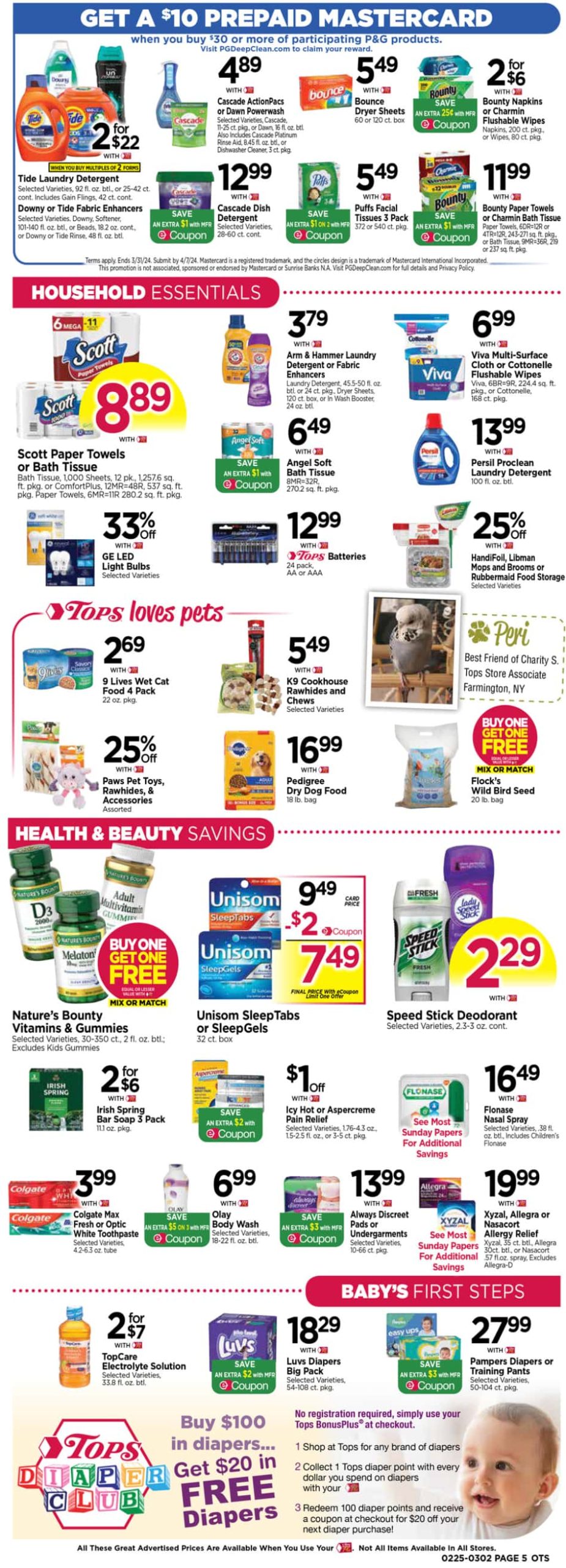 Tops Weekly Ad Preview for March 3 - 9, 2024