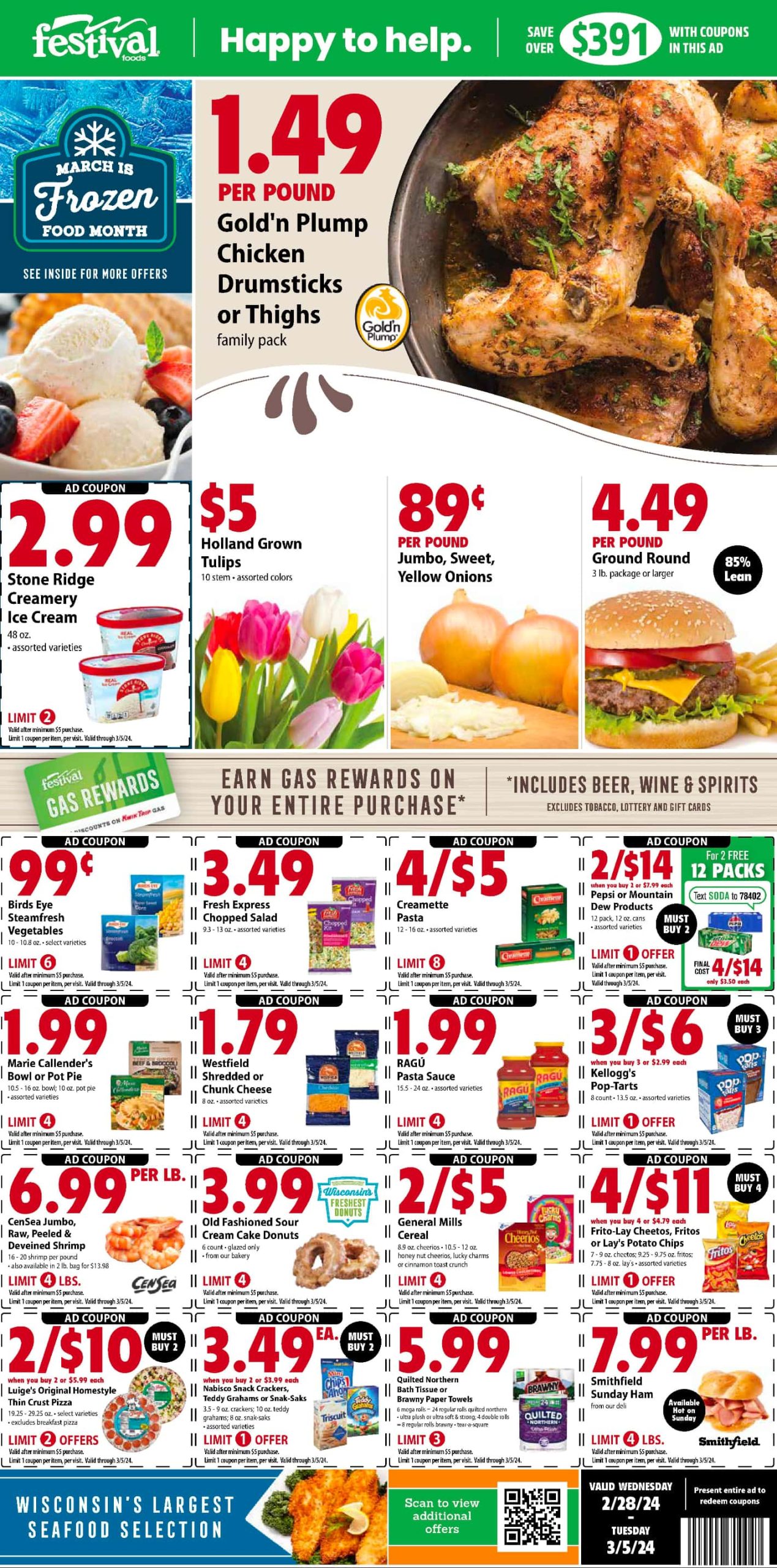 festival foods ad this week April 24 - 30, 2024