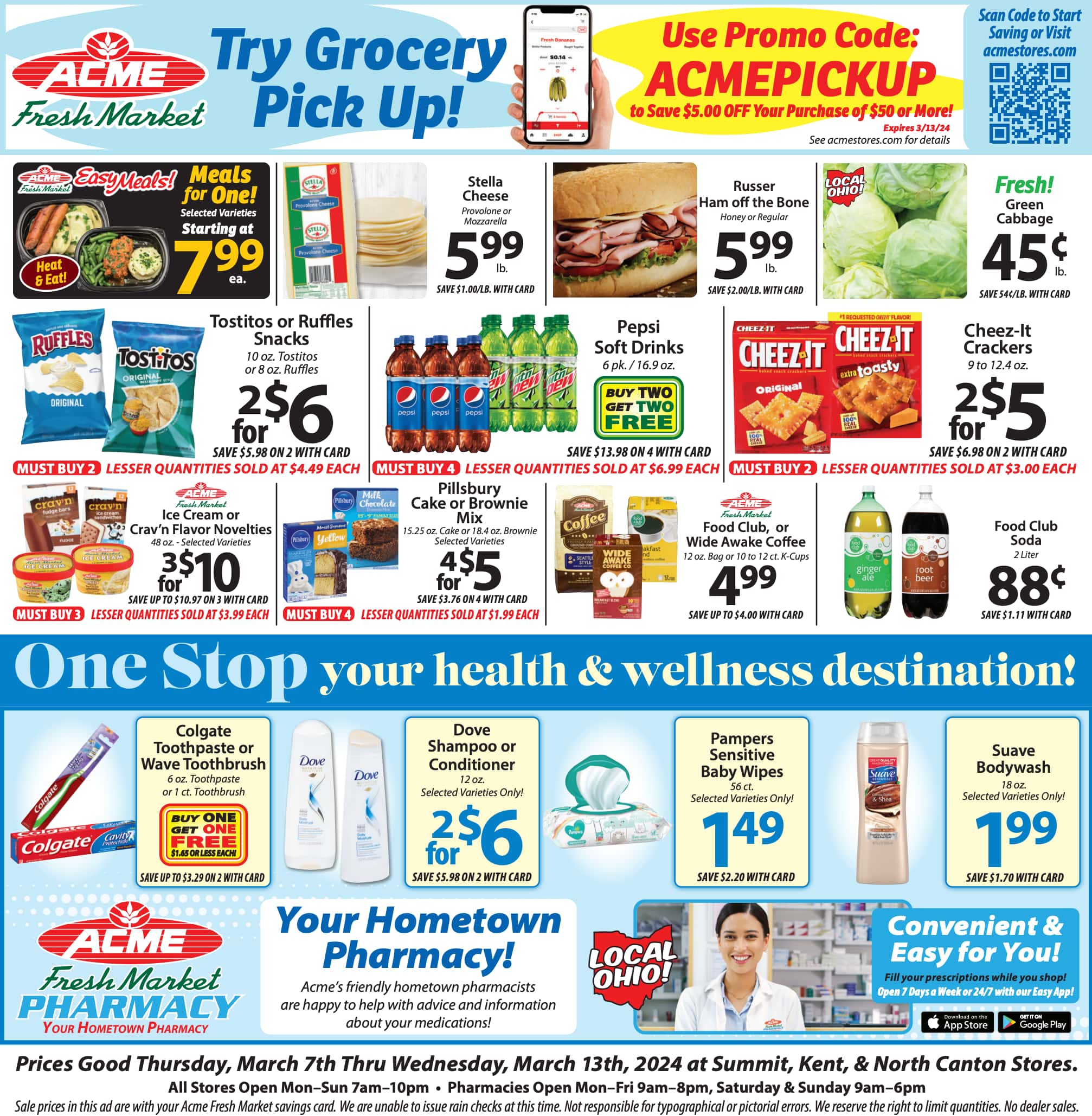 Acme Fresh Market Weekly Ad March 27 - April 2, 2024
