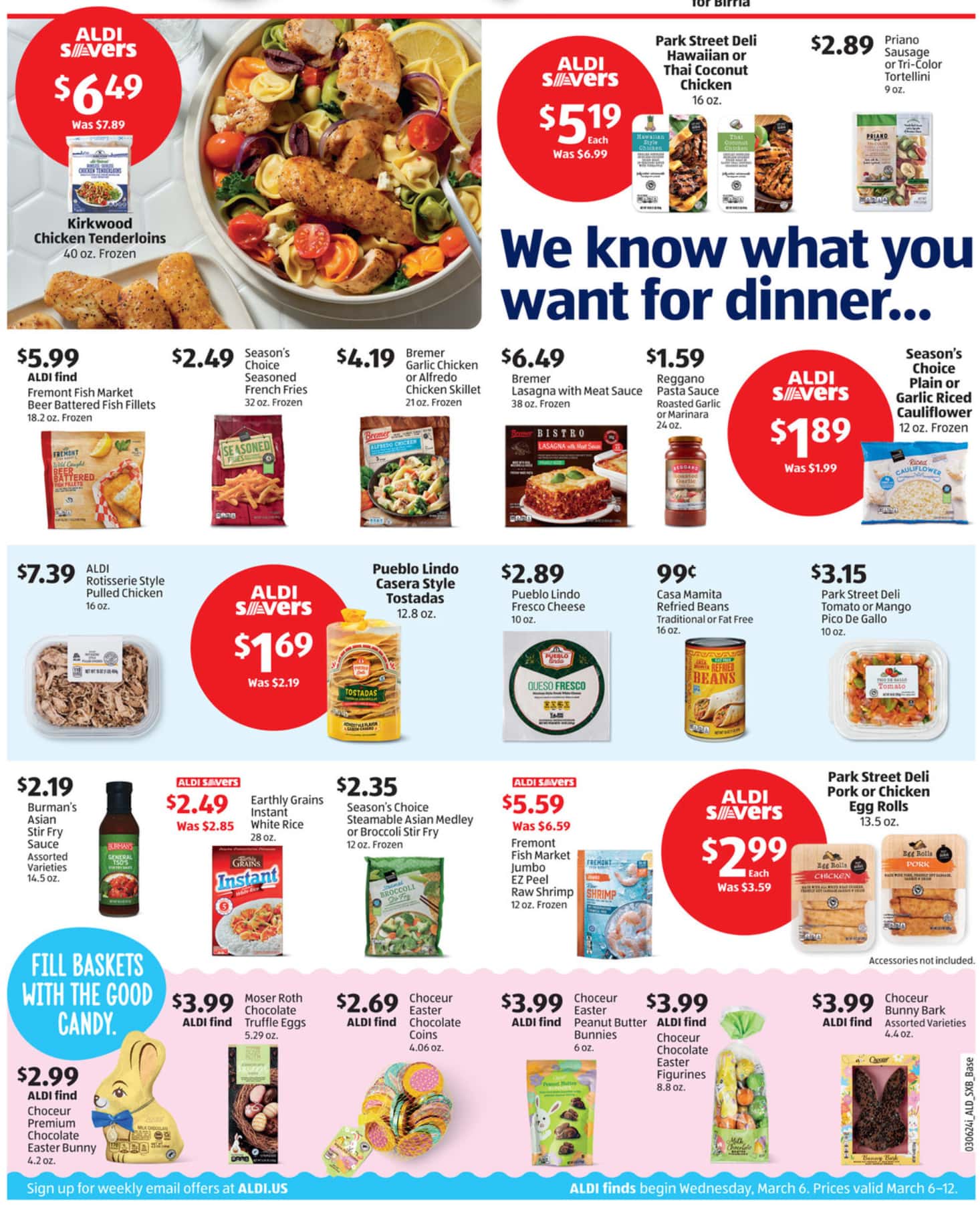 Aldi Weekly Ad Preview for March 27 - April 2, 2024