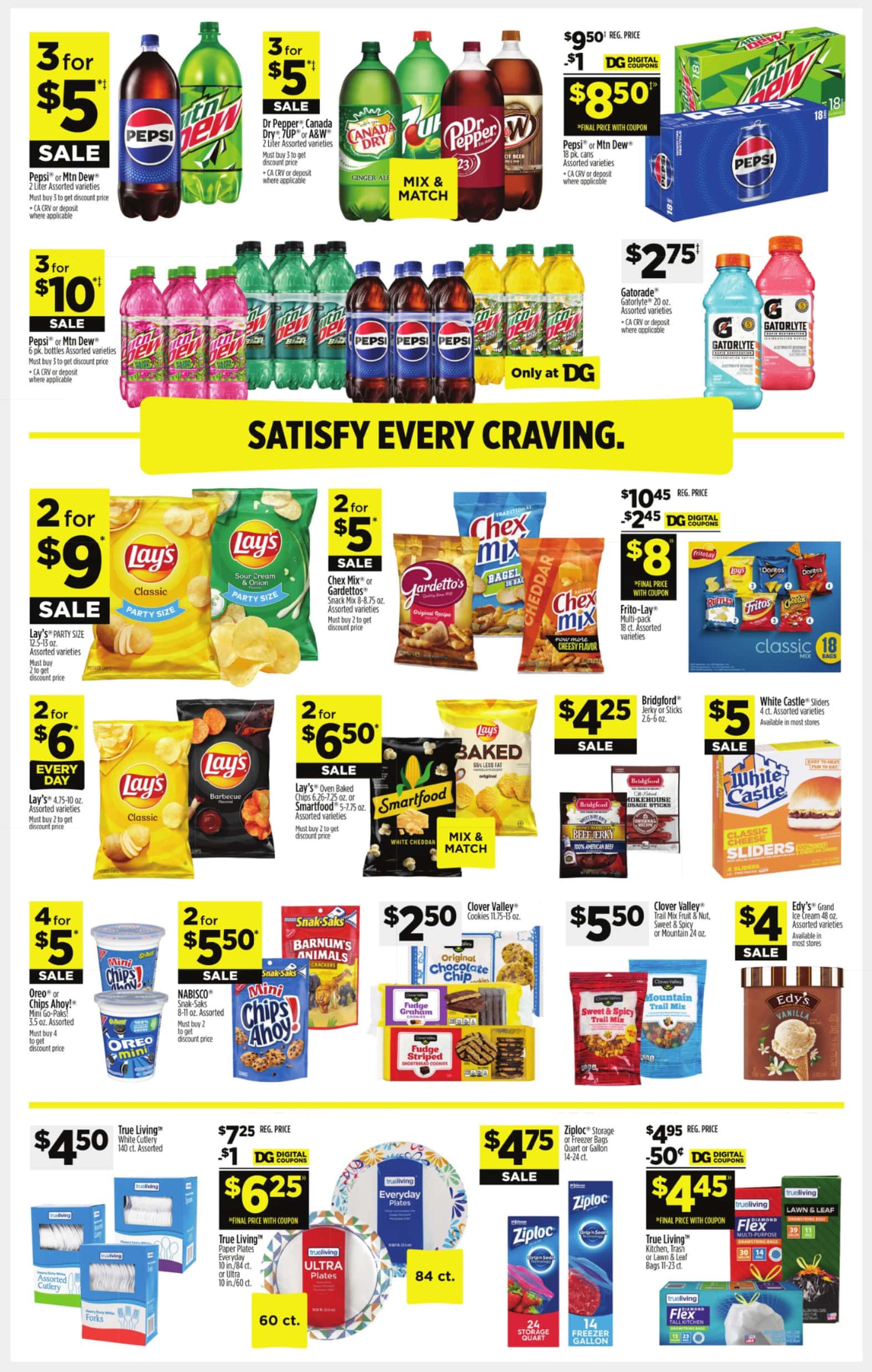 Dollar General ad for this week Preview valid for April 21 - 27, 2024