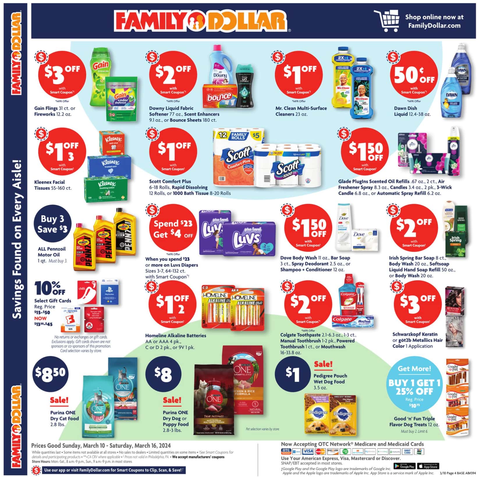 Family Dollar Weekly Ad March 31 - April 6, 2024