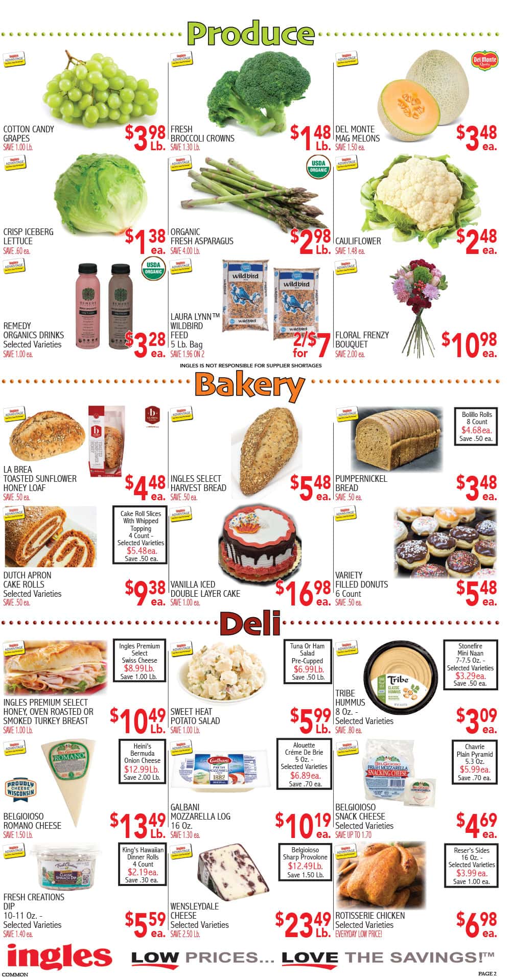 Ingles Weekly Ad Preview for April 24 - 30, 2024