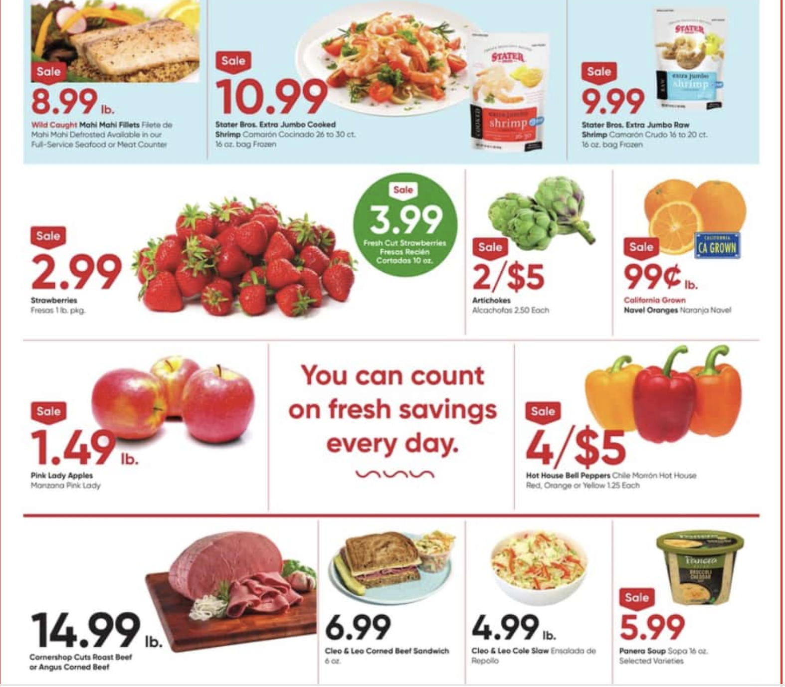 Stater Bros Weekly Ad Preview for March 27 - April 2, 2024