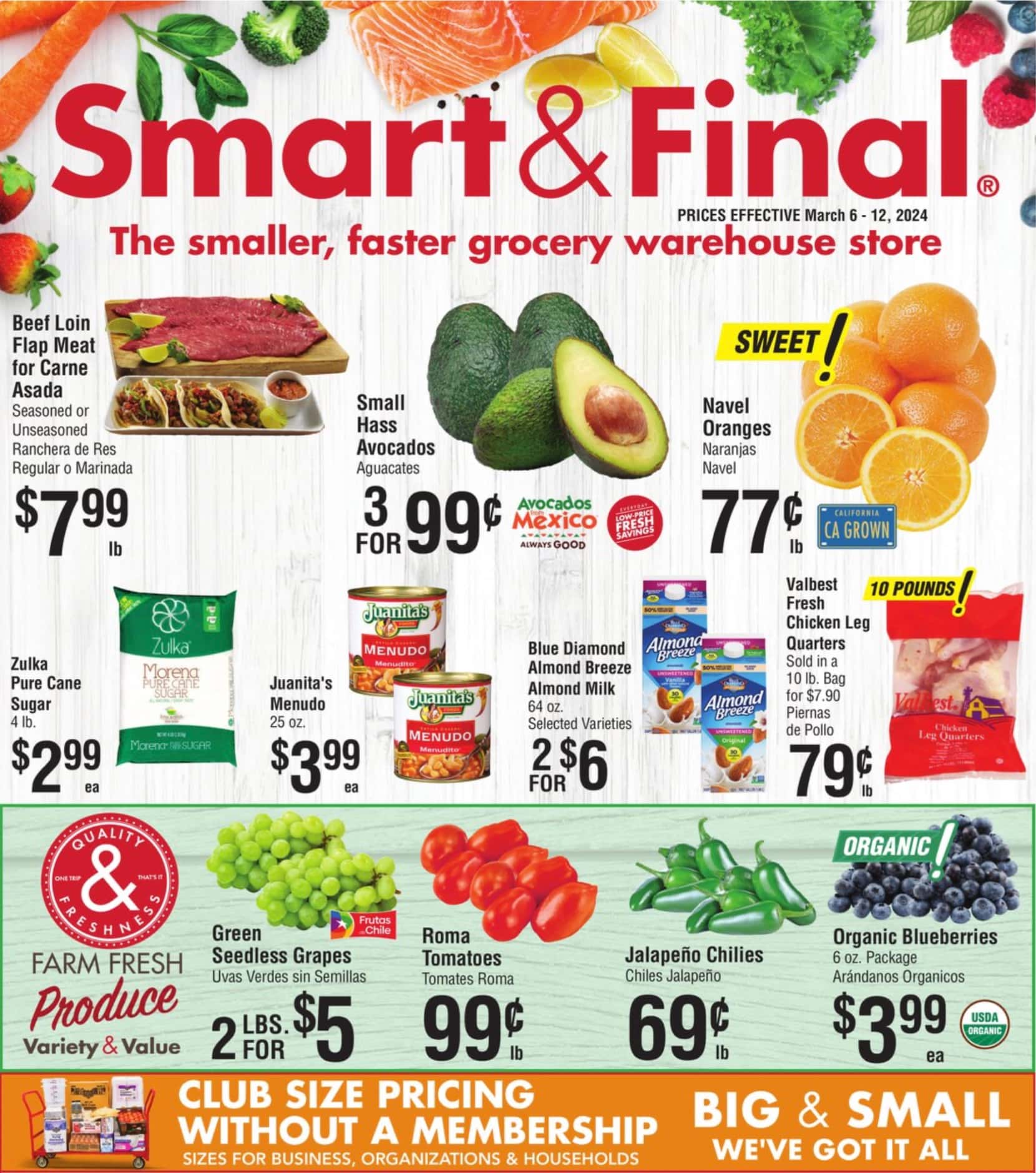 Smart and Final Ad Preview valid March 27 - April 2, 2024
