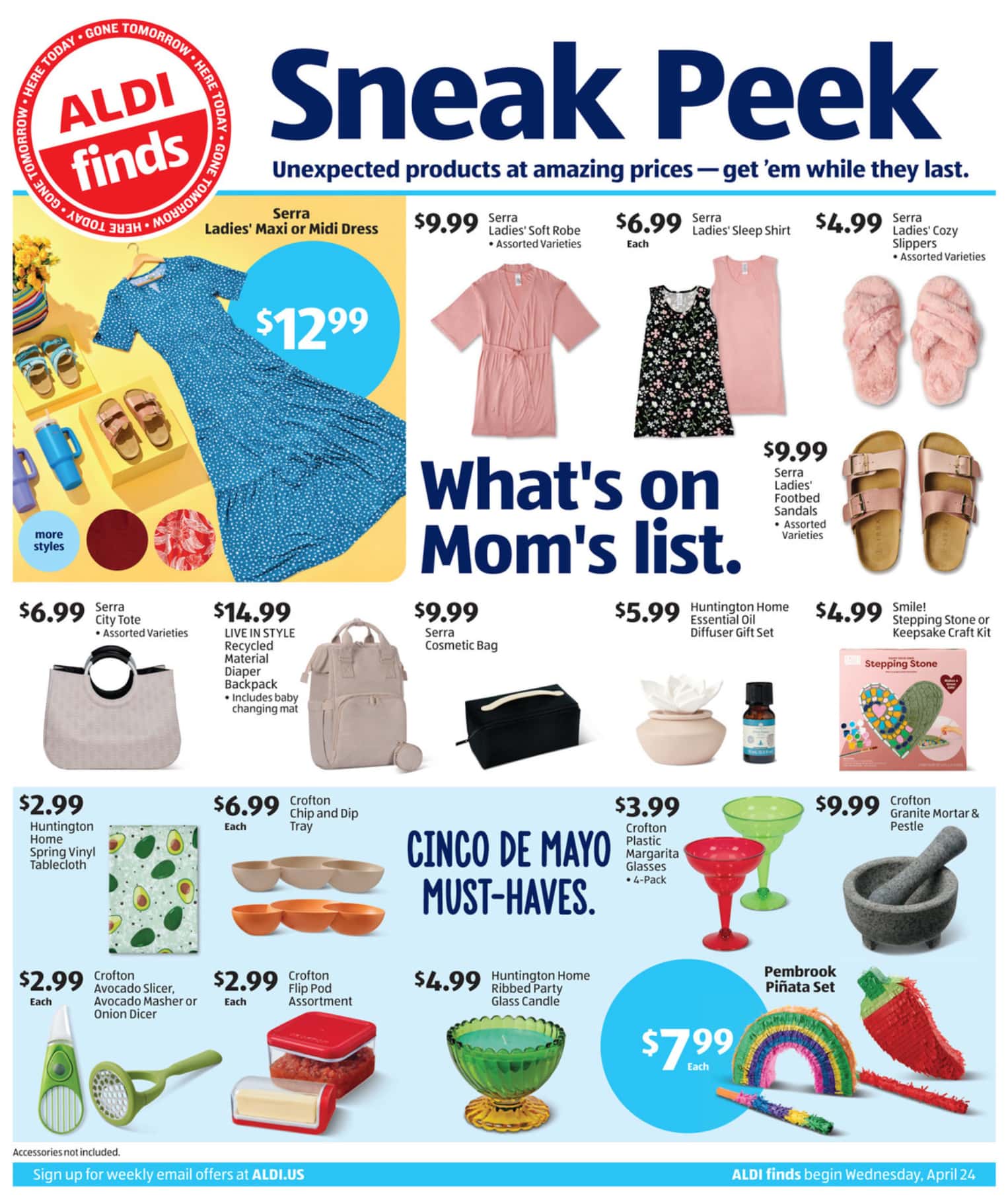 Aldi Weekly Ad Preview for April 24 - 30, 2024