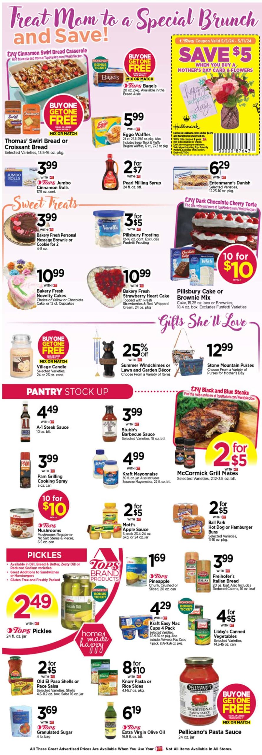 Tops Weekly Ad Preview for May 5 - 11, 2024